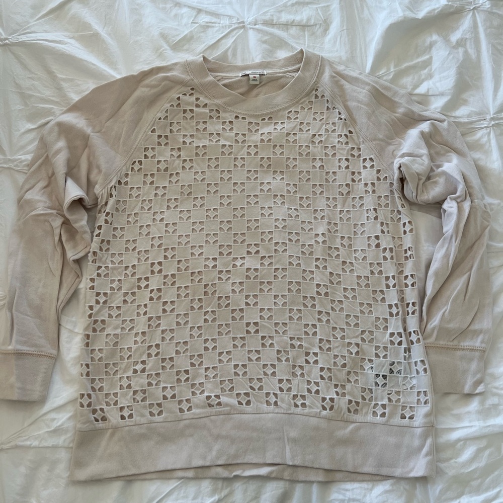 Gap Beige Cut Out Top - SM